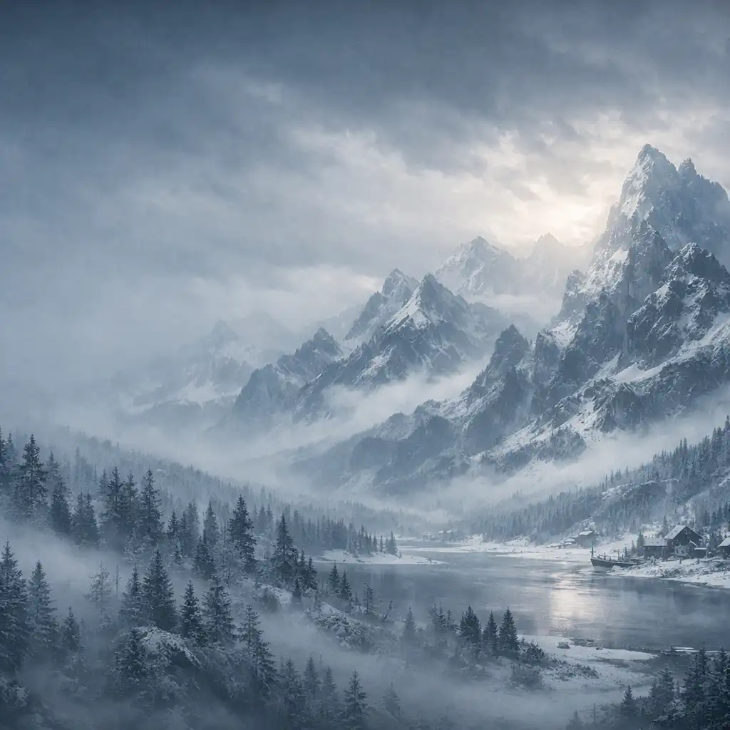 Nordycki krajobraz Northgard